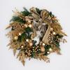 Golden radiance wreath