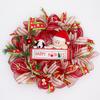 A Peanuts Family Holiday Wreath