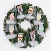 Christmas Village Wreath