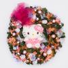 Wreath #91 Pretty Pink Hello Kitty Holiday Wreath