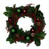 Wreath #98 Hollyberries & Green Dreams