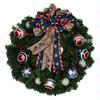 Wreath #61 Red, White, and Blue