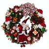Wreath #147 Here Comes Santa Claus