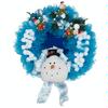 Wreath #152 Snowman Merriment
